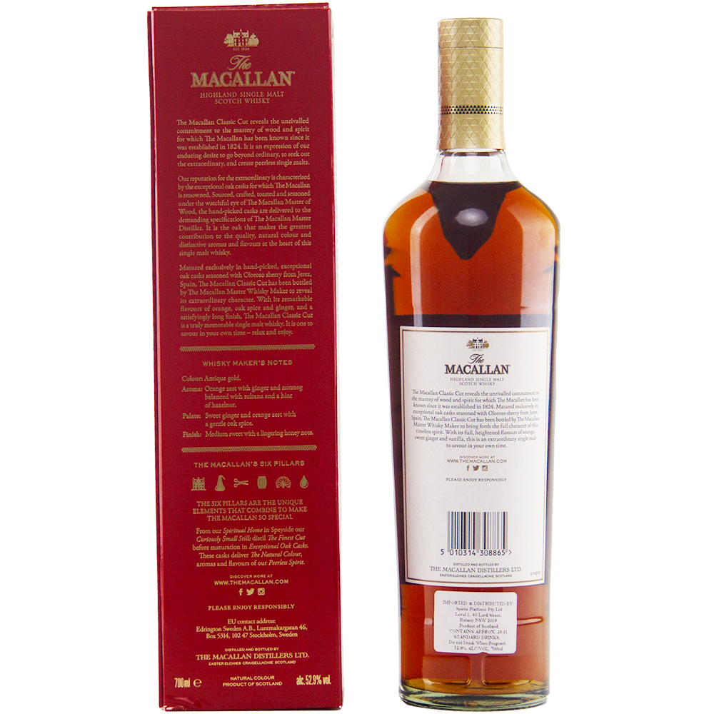 The Macallan Classic Cut 2019 Release Single Malt Scotch Whisky