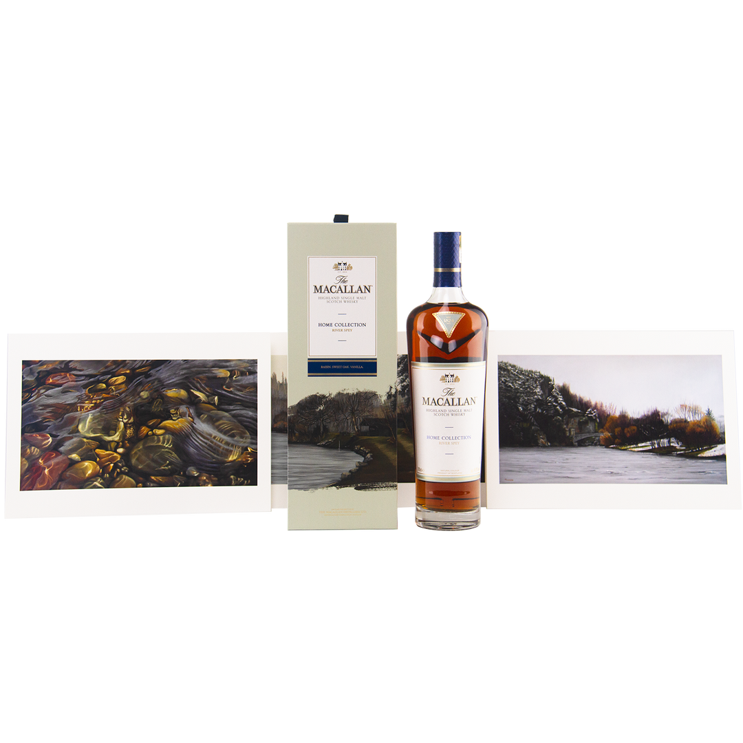The Macallan Home Collection River Spey with Art work Single Malt Scotch Whisky