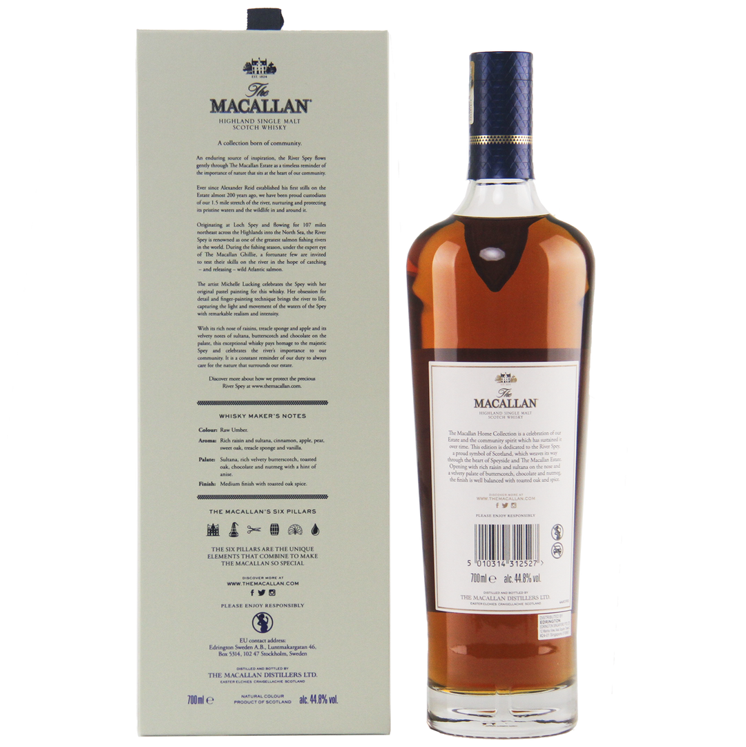 The Macallan Home Collection River Spey with Art work Single Malt Scotch Whisky