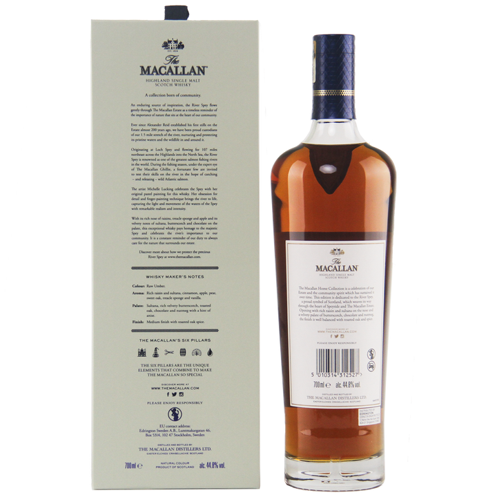 The Macallan Home Collection River Spey with Art work Single Malt Scotch Whisky
