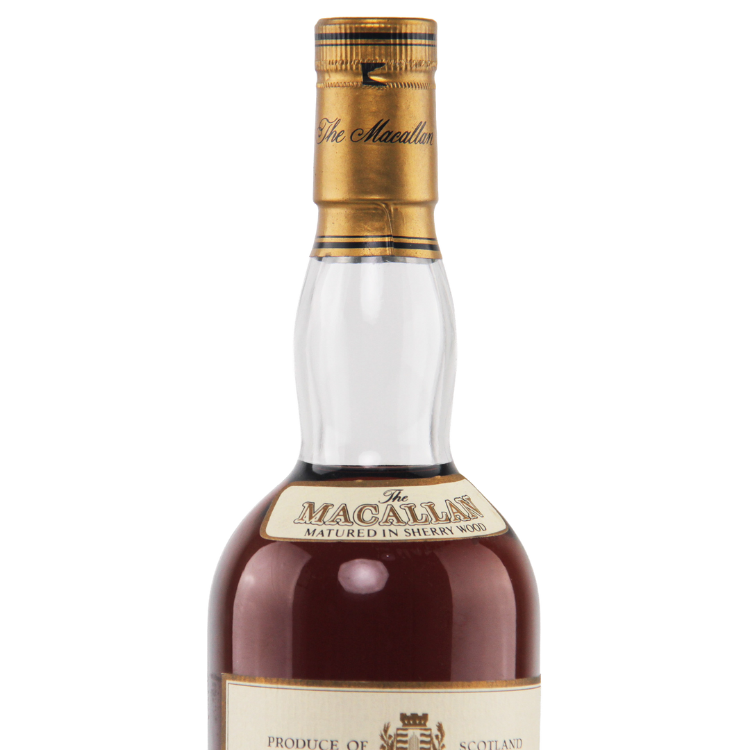 The Macallan 12 Year Old Sherry Cask Single Malt Scotch Whisky (1980s Bottling)
