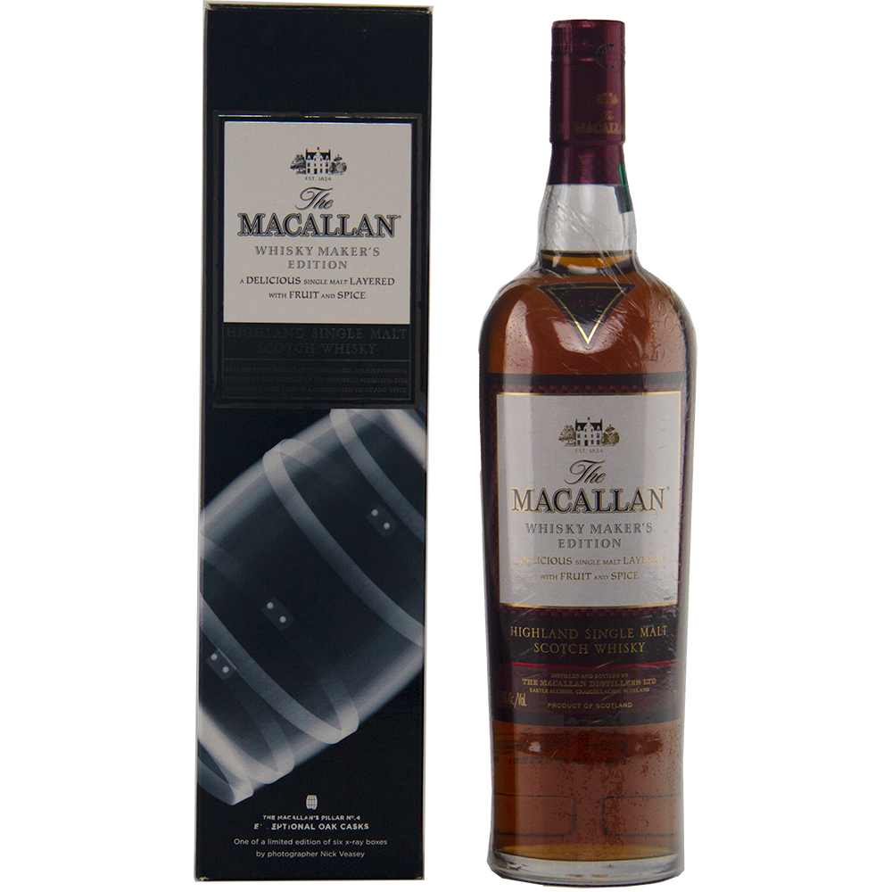 The Macallan Whisky Makers X-Ray Edition (Pillar no.4) Single Malt Scotch Whisky