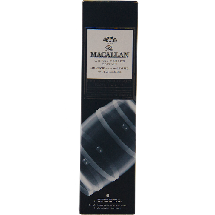 The Macallan Whisky Makers X-Ray Edition (Pillar no.4) Single Malt Scotch Whisky