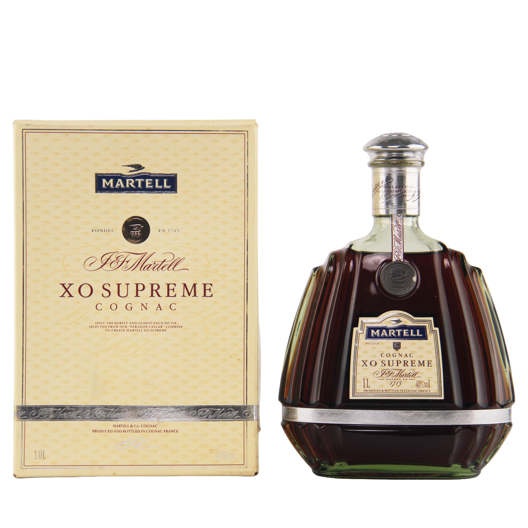 Martell XO Supreme Cognac (1980s Bottling) - 1L In Original Box