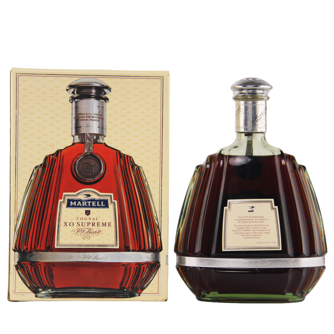 Martell XO Supreme Cognac (1980s Bottling) - 1L In Original Box
