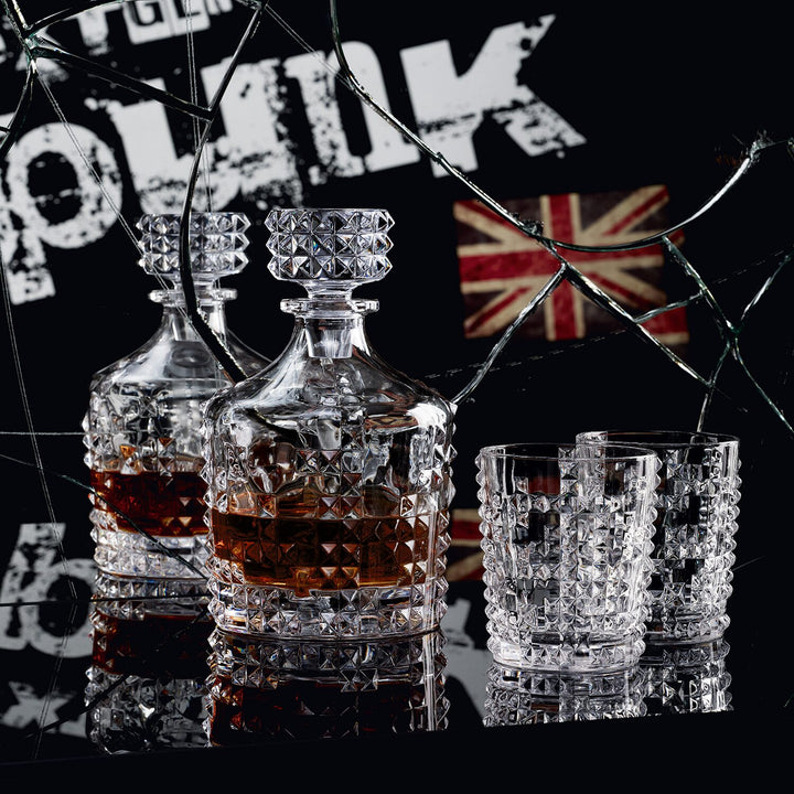 Nachtmann The Punk Series Whisky Decanter Set