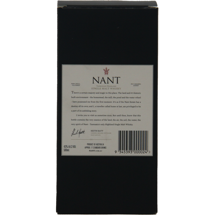 Nant Port Cask Australian Single Malt Whisky