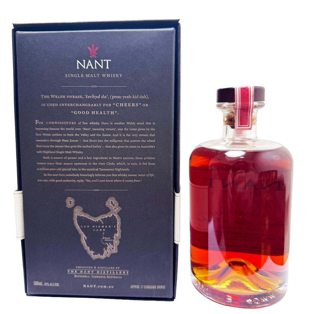 Nant American Oak Sherry Wood 2013 Cask 43 Cask Strength Tasmanian Single Malt Whisky
