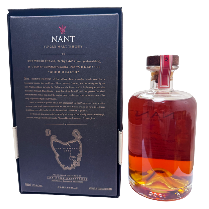 Nant French Oak Port Wood 2013 Release Cask Strength Tasmanian Single Malt Whisky