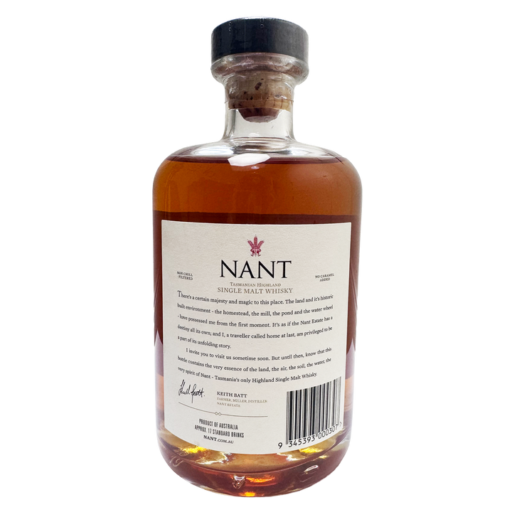 Nant The Homestead Reserve Tasmanian Single Malt Whisky