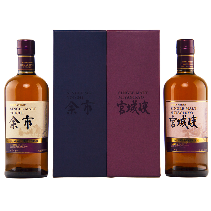 Nikka Rum Wood Finish Set Japanese Whisky