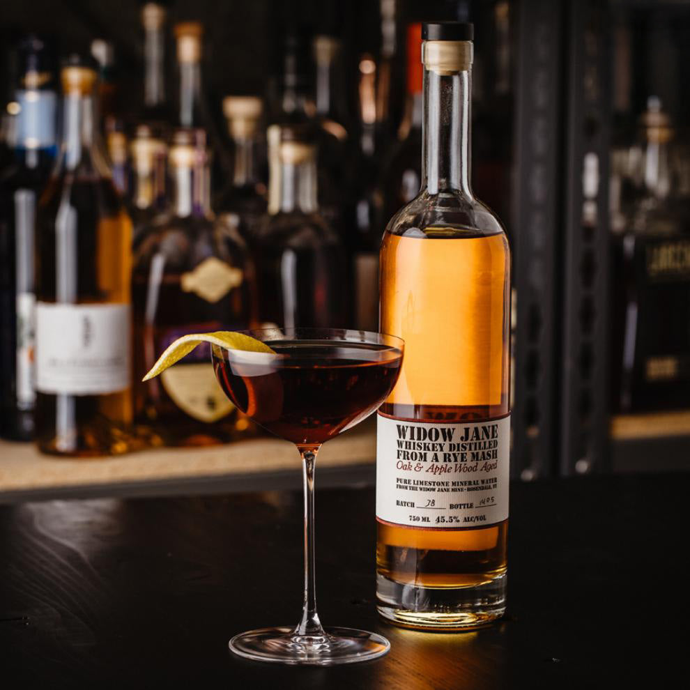 Widow Jane American Oak and Apple Wood Aged Rye Whiskey