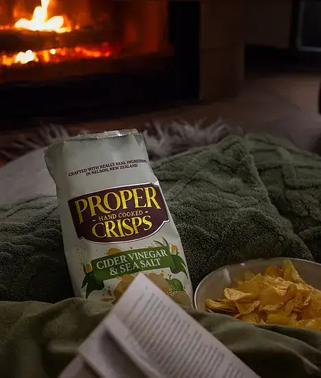 Proper Crisps Cider Vinegar and Sea Salt Chips