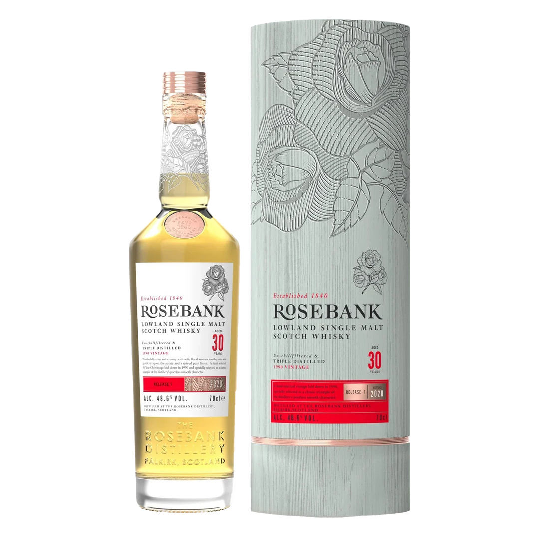 Rosebank 30 Year Old Single Malt Scotch Whisky