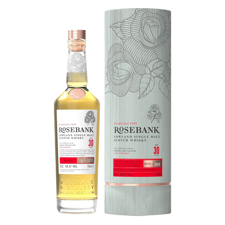 Rosebank 30 Year Old Single Malt Scotch Whisky