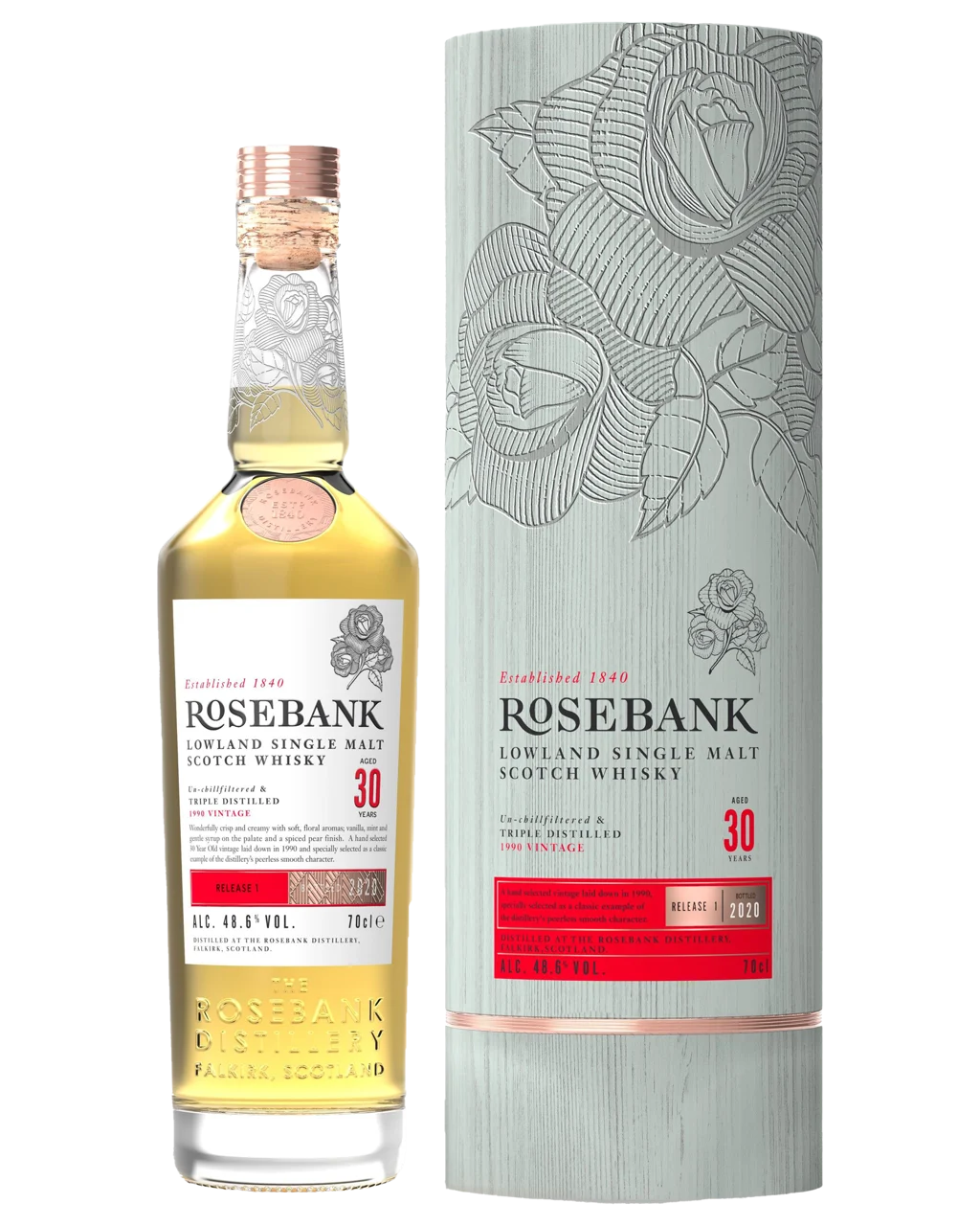 Rosebank 30 Year Old Single Malt Scotch Whisky