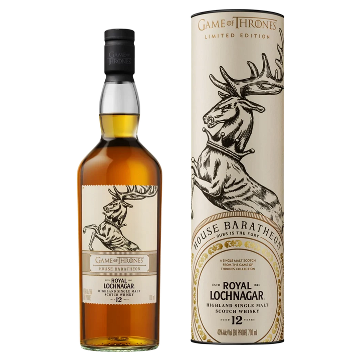Royal Lochnagar 12 Year Old Game of Thrones House Baratheon Single Malt Scotch Whisky