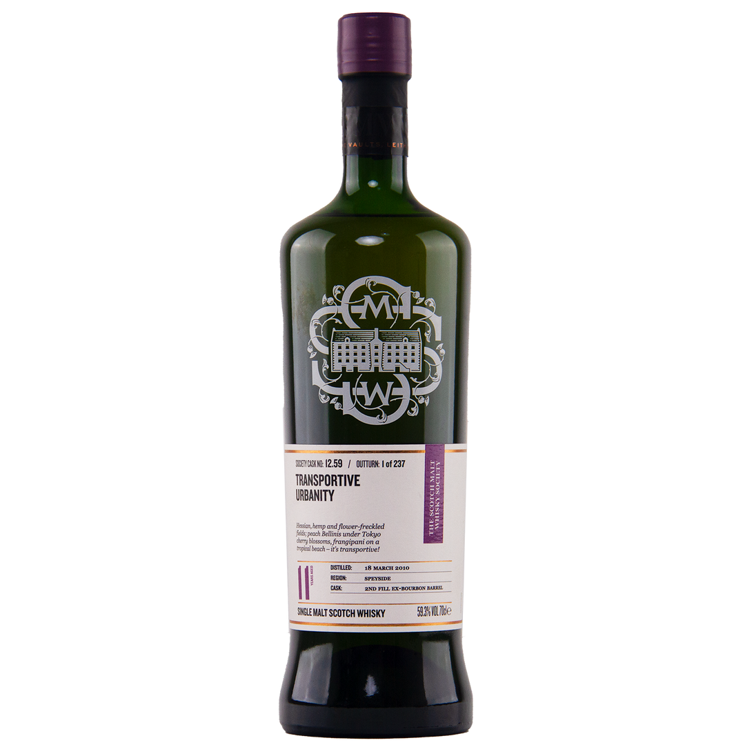 SMWS Cask No. 12.59 Transportive Urbanity  Scotch Whisky