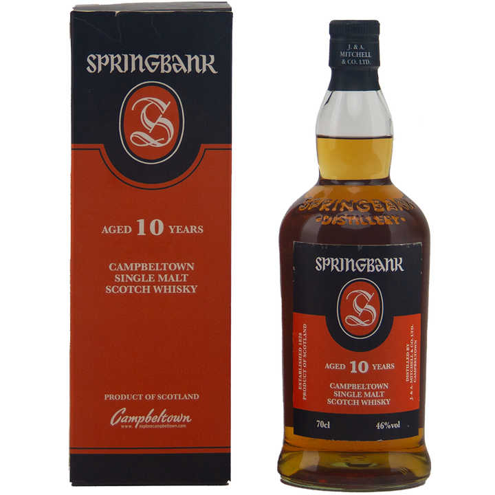 Springbank 10 Year Old Single Malt Scotch Whisky