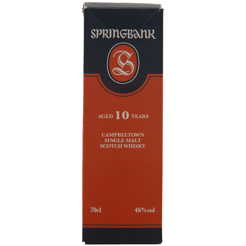 Springbank 10 Year Old Single Malt Scotch Whisky