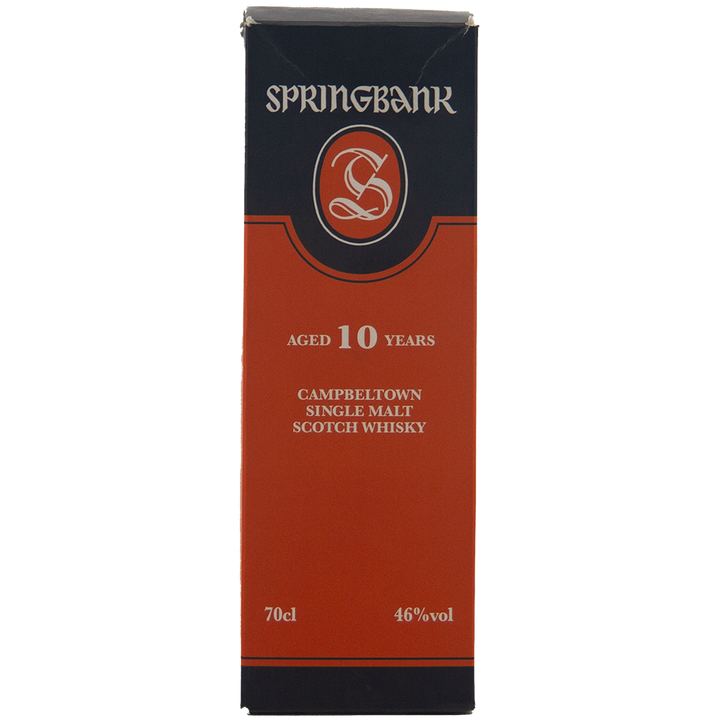 Springbank 10 Year Old Single Malt Scotch Whisky