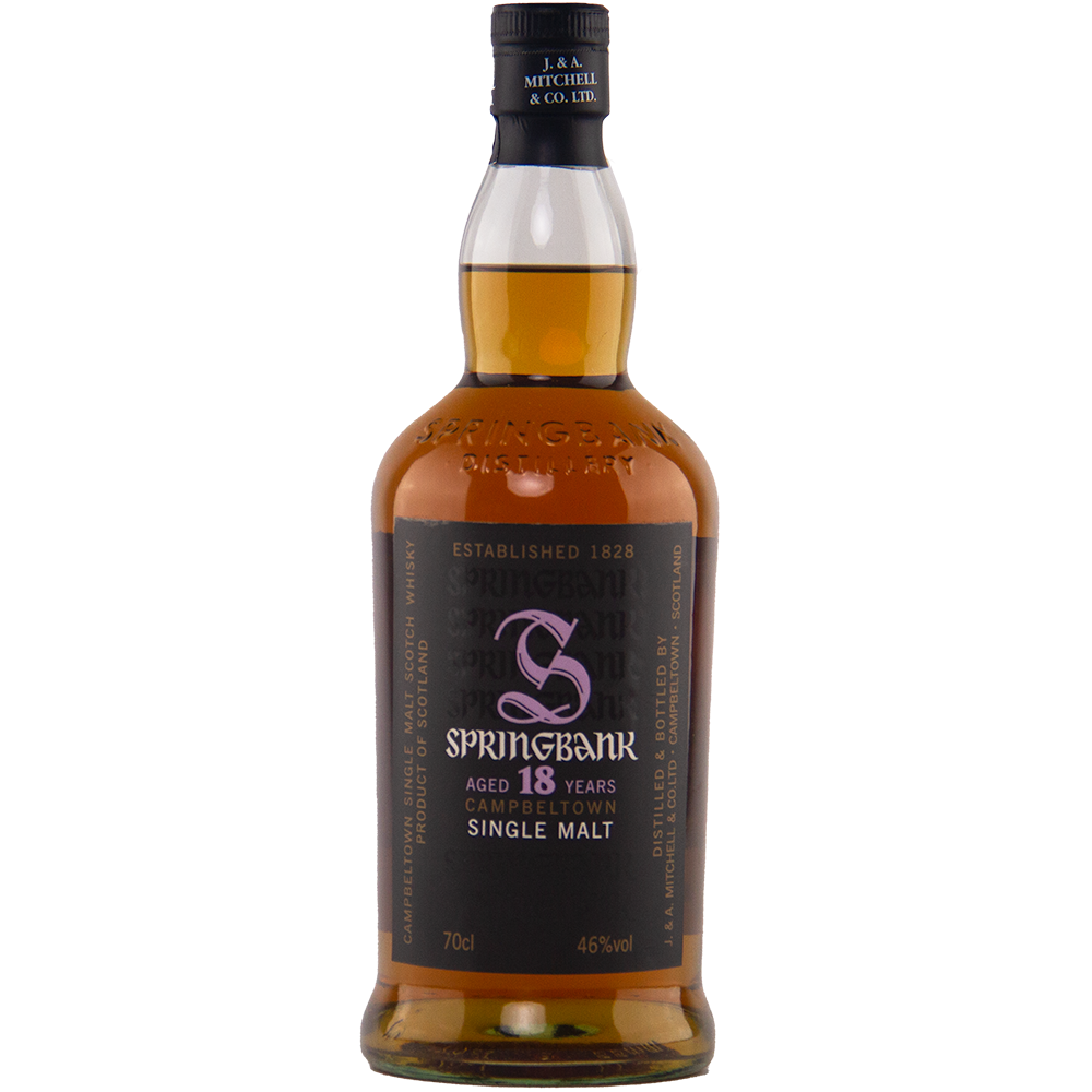 Springbank 18 Year Old Single Malt Scotch Whisky