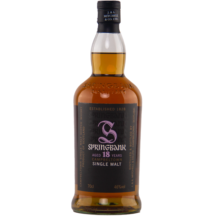 Springbank 18 Year Old Single Malt Scotch Whisky