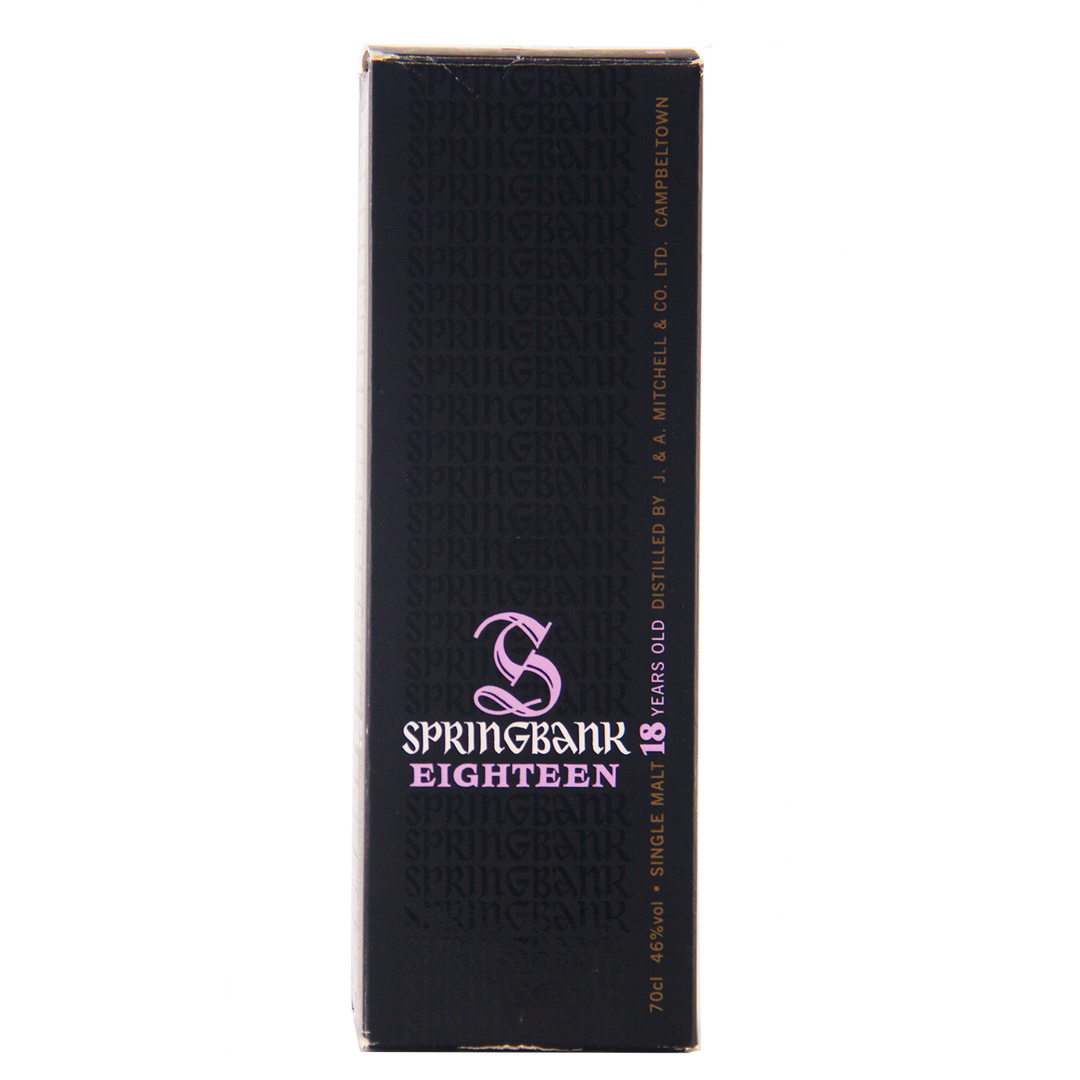 Springbank 18 Year Old Single Malt Scotch Whisky