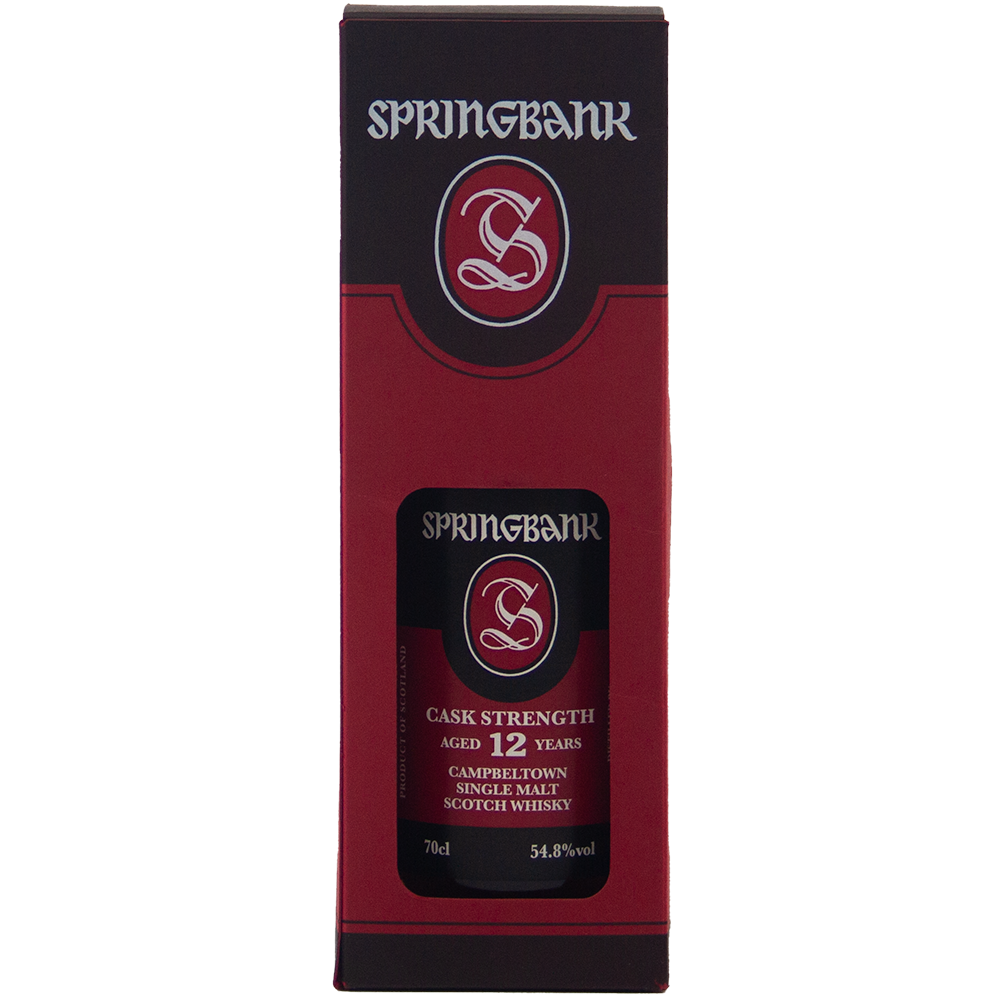 Springbank Cask Strength 12 Year Old 54.8% Single Malt Scotch Whisky