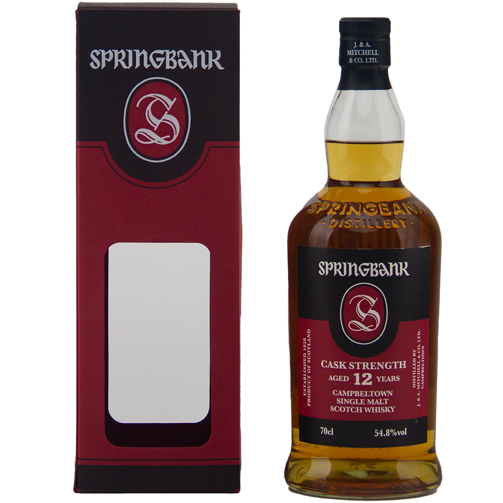 Springbank Cask Strength 12 Year Old 54.8% Single Malt Scotch Whisky