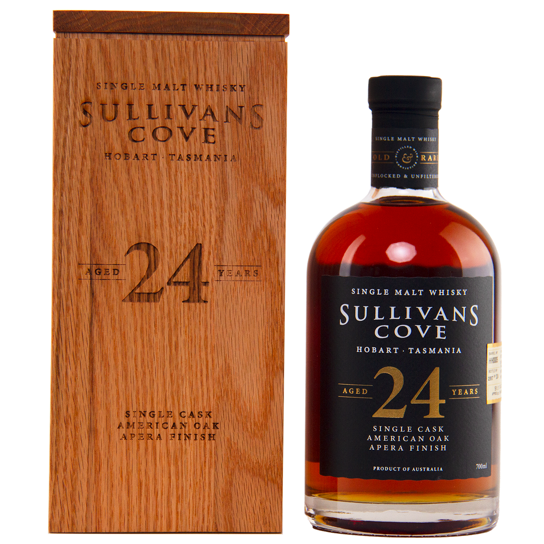Sullivans Cove American Oak Apera Finish HH0005 24 Year Old Single Malt Australian Whisky