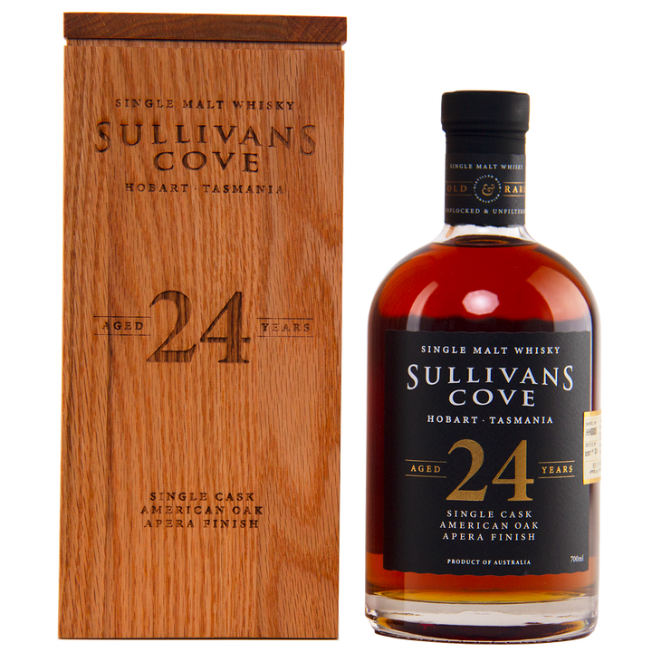 Sullivans Cove American Oak Apera Finish HH0005 24 Year Old Single Malt Australian Whisky