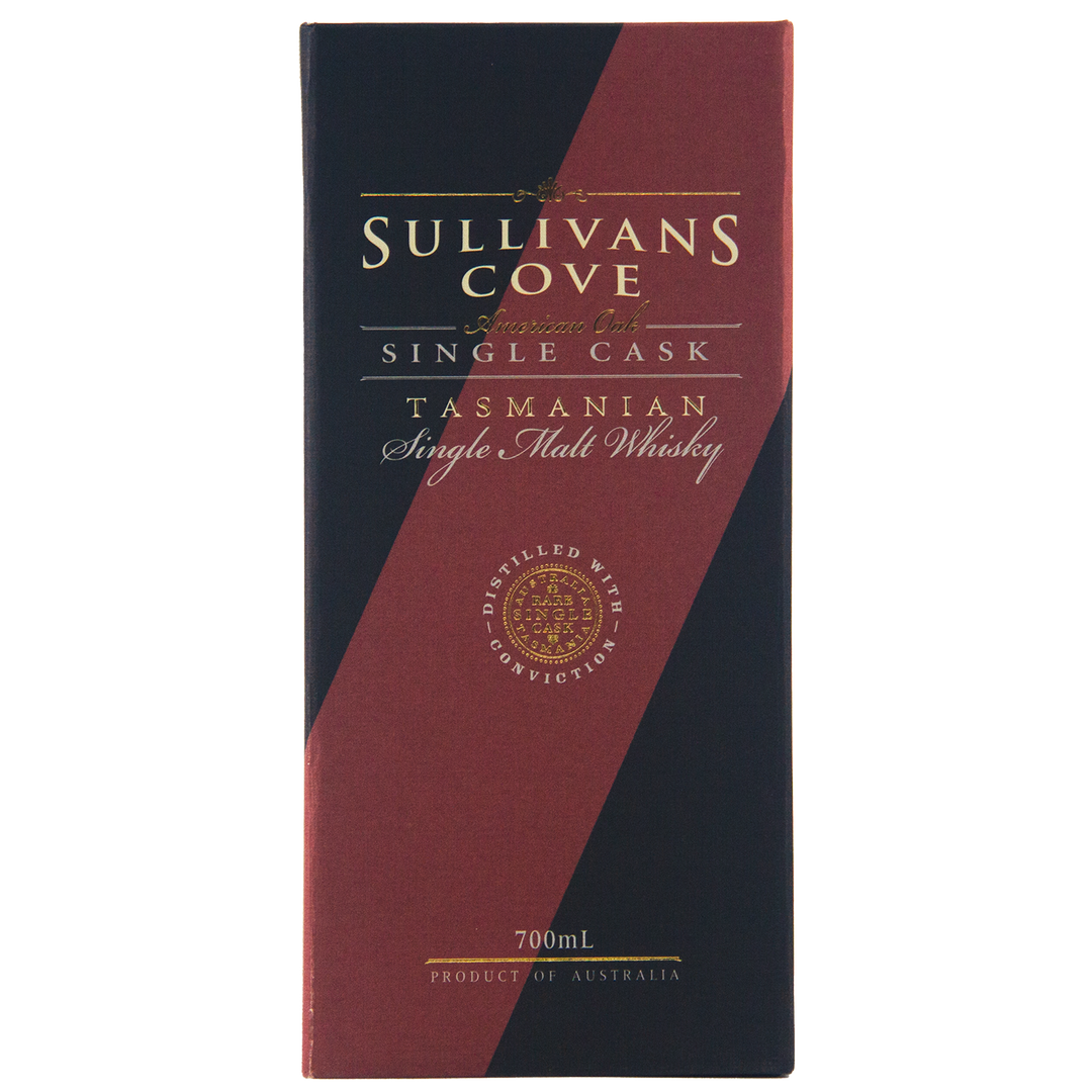 Sullivans Cove American Oak Second Fill Single Cask TD0080 13 Year Old Single Malt Australian Whisky