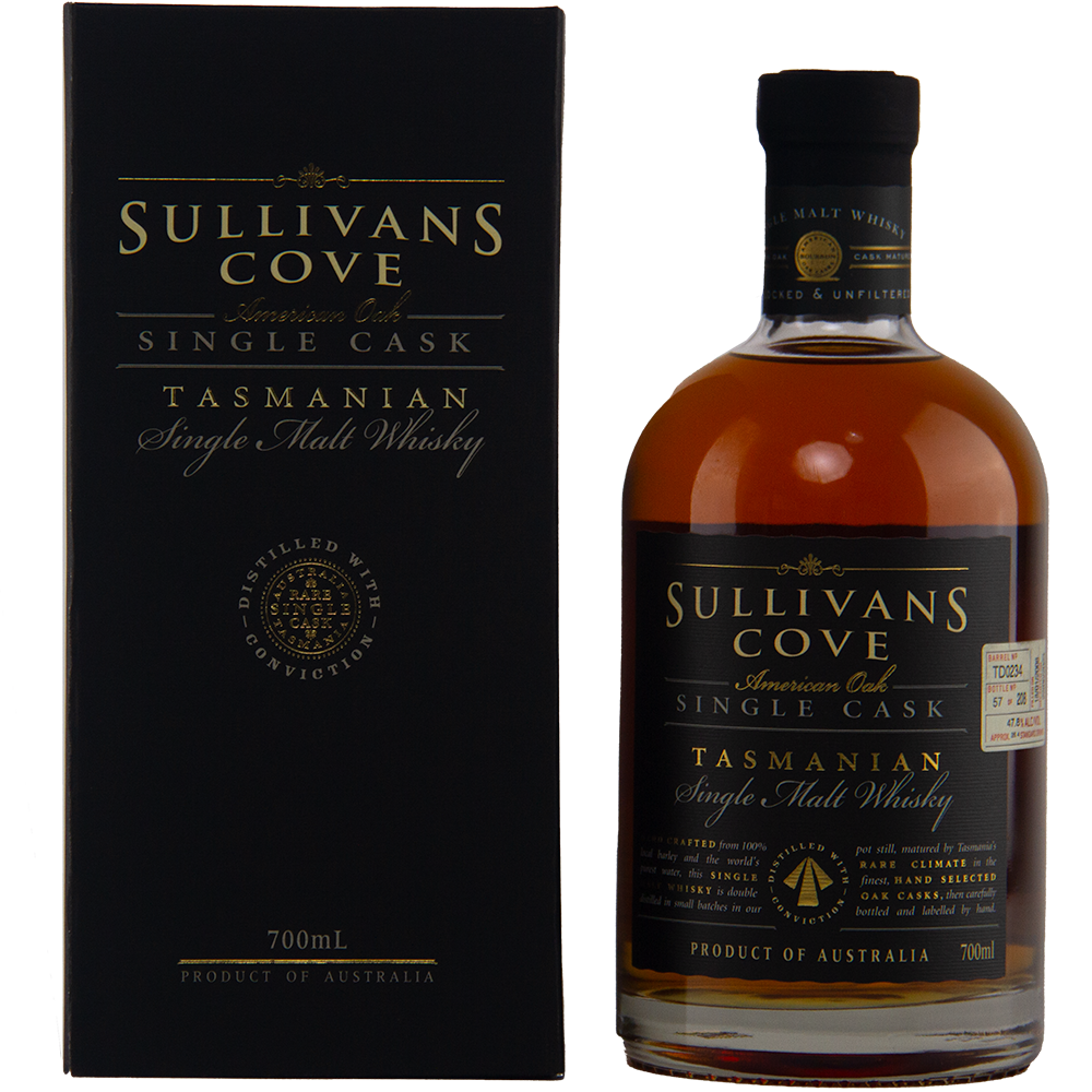 Sullivans Cove American Oak 15 Year Old TD023 Australian Single Malt Whisky