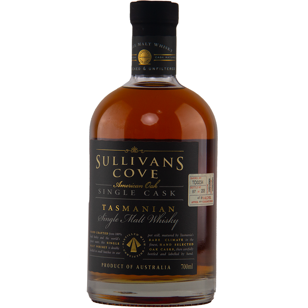 Sullivans Cove American Oak 15 Year Old TD023 Australian Single Malt Whisky