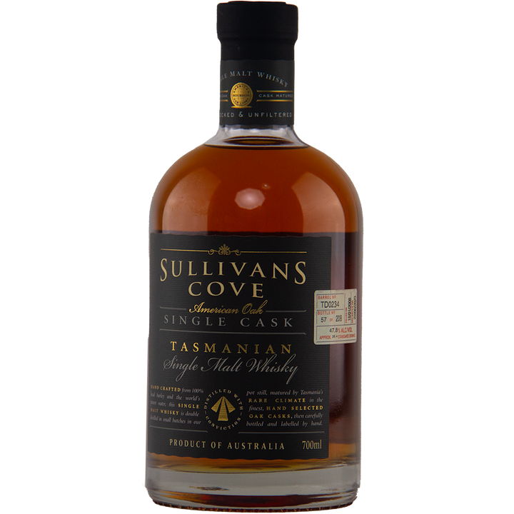 Sullivans Cove American Oak 15 Year Old TD023 Australian Single Malt Whisky