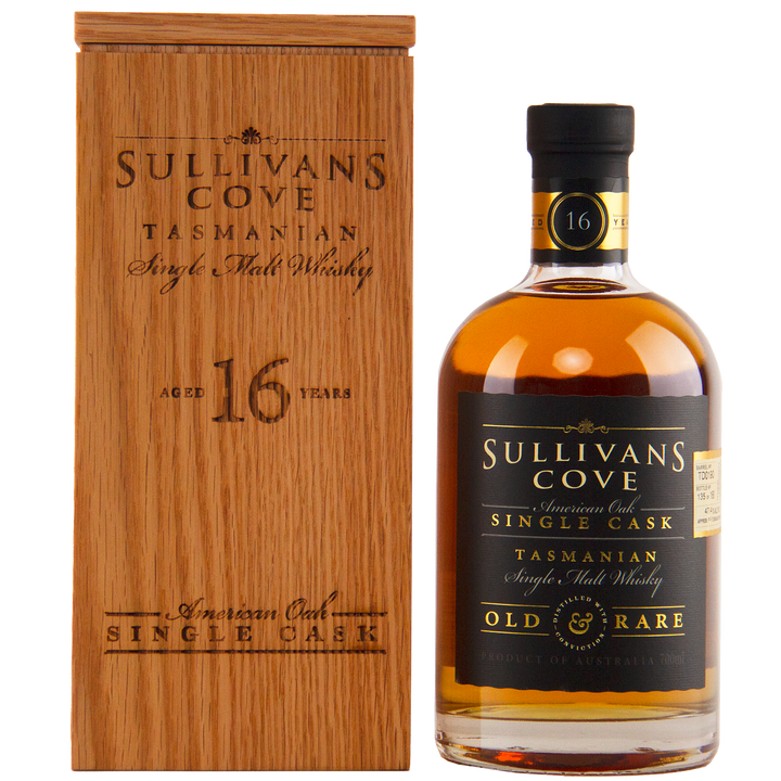 Sullivans Cove 16 Year Old  American Oak Ex-Bourbon Single Cask TD0190 Single Malt Australian Whisky