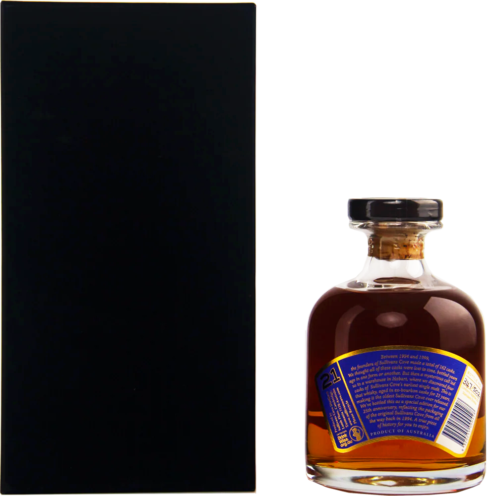 Sullivans Cove 21 Year Old Single Malt Australian Whisky