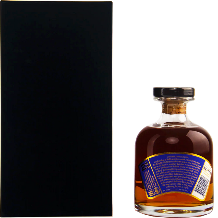 Sullivans Cove 21 Year Old Single Malt Australian Whisky