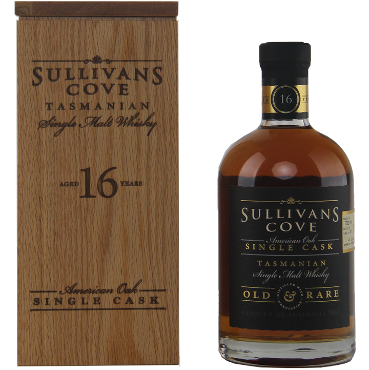 Sullivans Cove American Oak Single Cask TD0134 16 Year Old Single Malt Australian Whisky