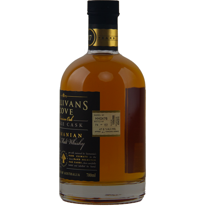 Sullivans Cove American Oak Single Cask TD0134 16 Year Old Single Malt Australian Whisky