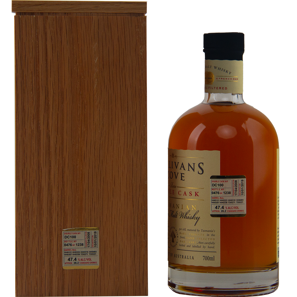 Sullivans Cove Double Cask DC100 Single Malt Australian Whisky
