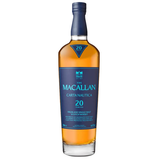 The Macallan Carta Nautica 20 Year Old Single Malt Scotch Whisky 700ml