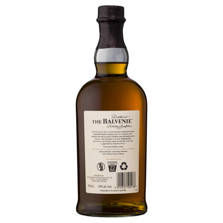 The Balvenie DoubleWood 12 Year Old Single Malt Scotch Whisky