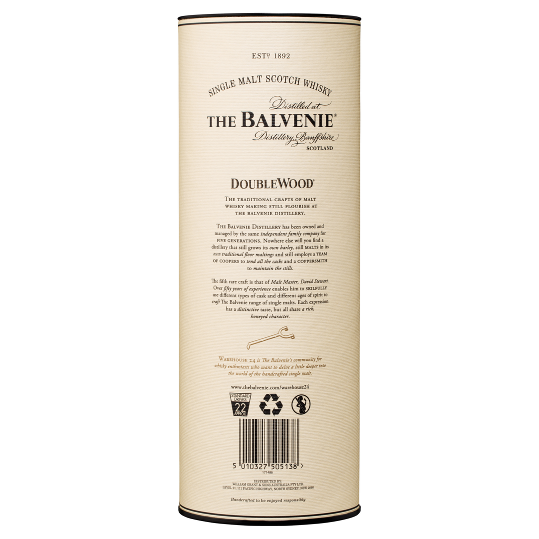 The Balvenie DoubleWood 12 Year Old Single Malt Scotch Whisky