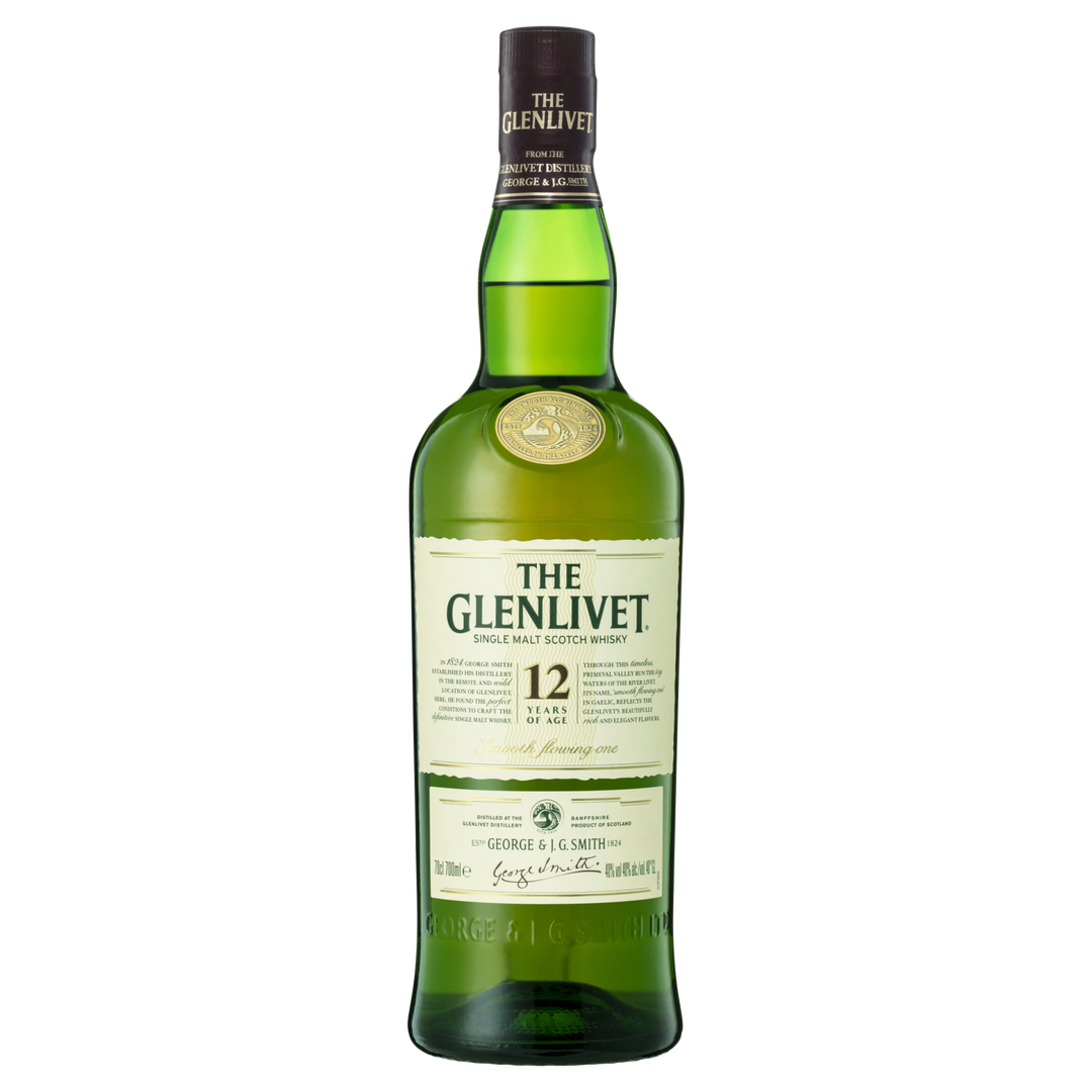 The Glenlivet 12 Year Old Single Malt Scotch Whisky