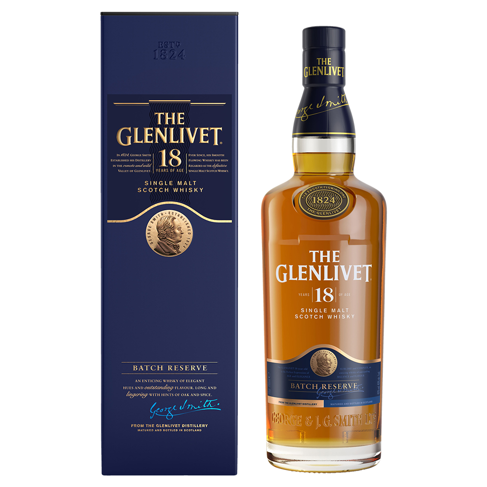 The Glenlivet 18 Year Old Batch Reserve Single Malt Scotch Whisky