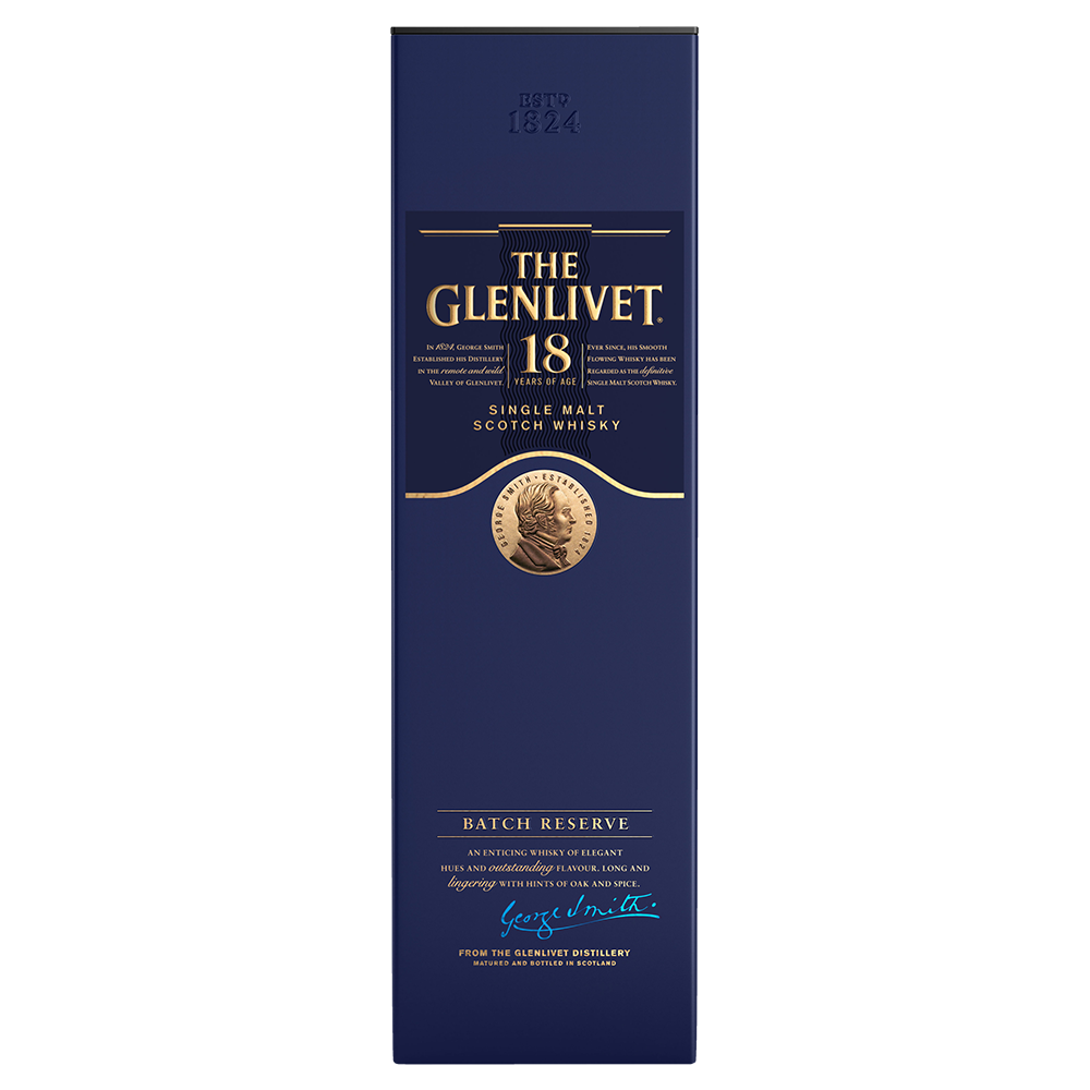 The Glenlivet 18 Year Old Batch Reserve Single Malt Scotch Whisky