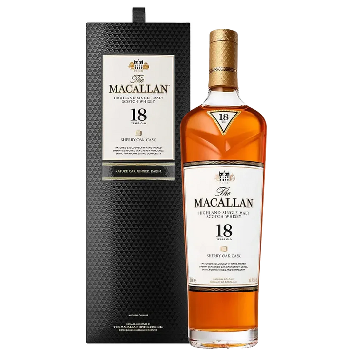 The Macallan 18 Year Old Sherry Cask Single Malt Scotch Whisky (2024 Release)