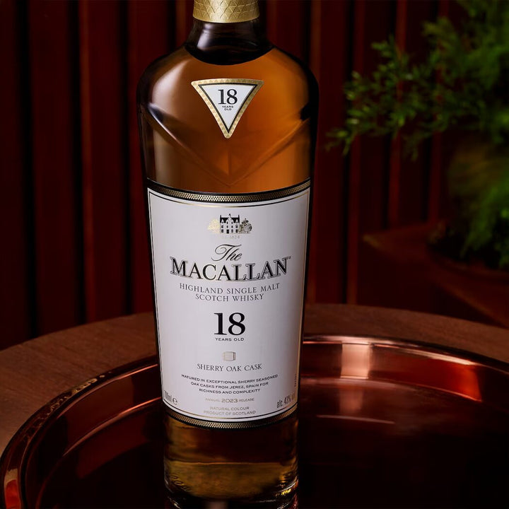The Macallan 18 Year Old Sherry Cask Single Malt Scotch Whisky (2024 Release)